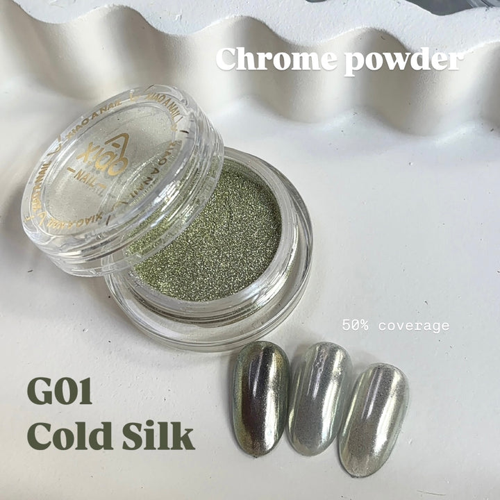 Xiao A - G01 Cold Silk Chrome Powder 0.5g