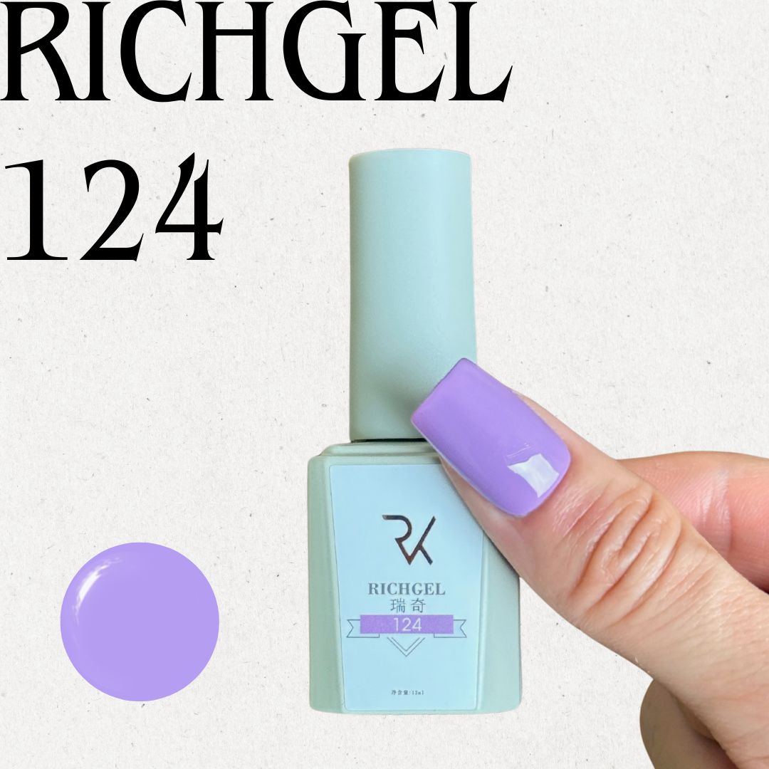 (Last Chance) Rich Gel [RG-124] Colour Gel Polish 12ml