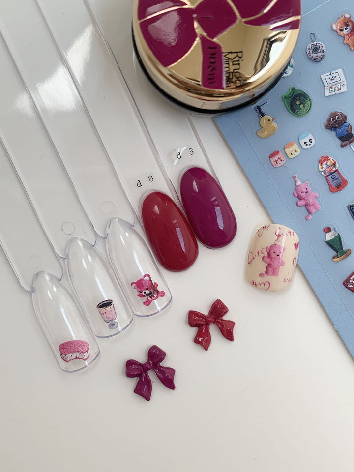 Ringo and Mimosa - Maru Raspberry Pink (D08m)