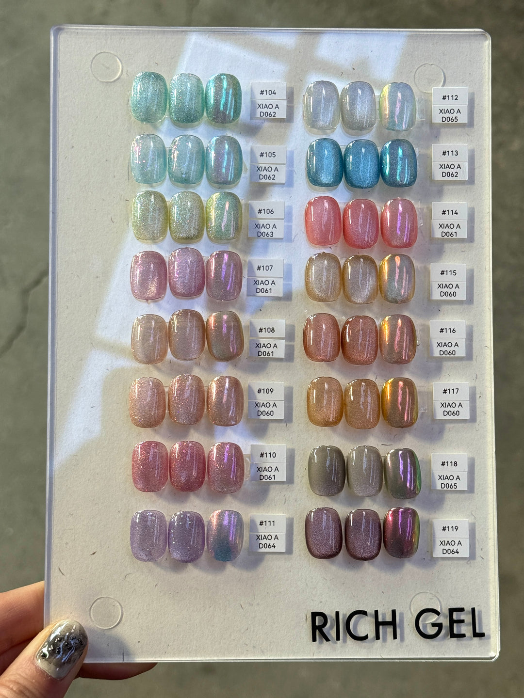 Rich Gel [RG-112] Magnet Gel Polish 12ml
