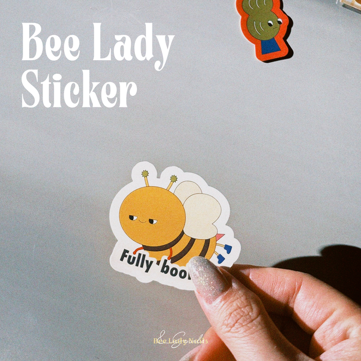 Bee Lady Sticker