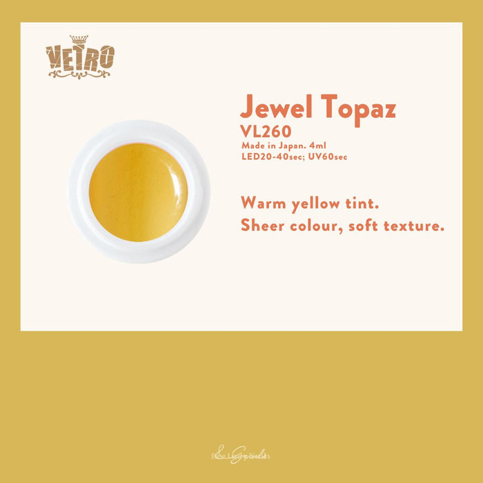 VETRO VL260A - Jewel Topaz (Glass sheer texture)