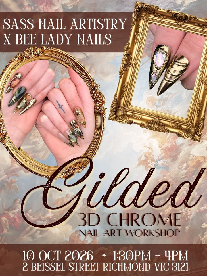 Gilded Nail Workshop - Saturday 10 October, 2026 | 1:30–4:00 PM