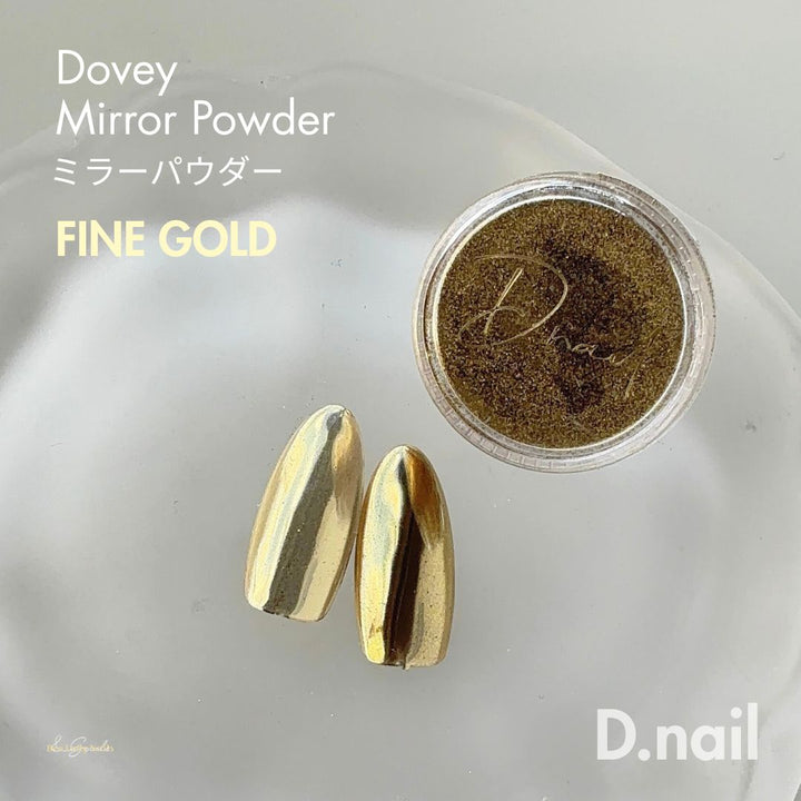 D.nail Dovey Mirror Powder - Fine Gold