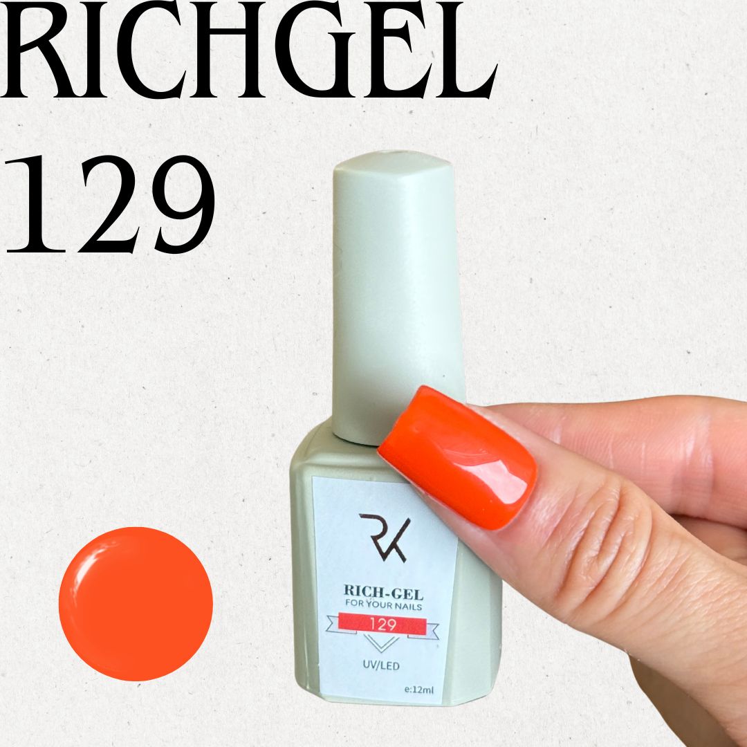 (Last Chance) Rich Gel [RG-129] Colour Gel Polish 12ml