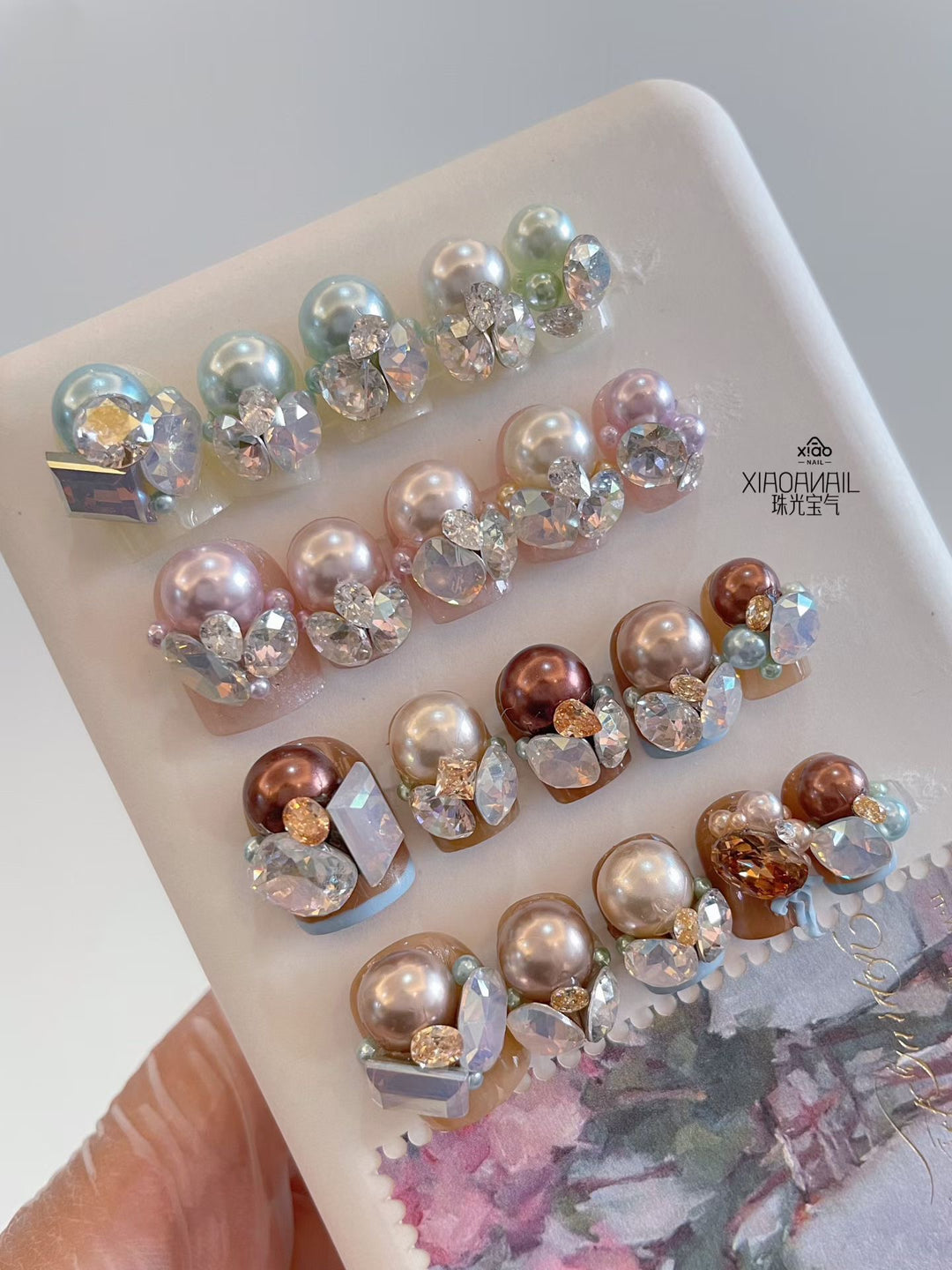 Xiao A -Glossy Crystal Gem