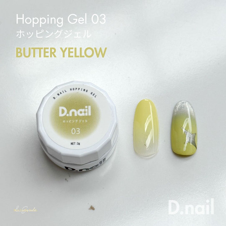 D.nail Hopping Gel - Easy Ombre 03 Butter Yellow