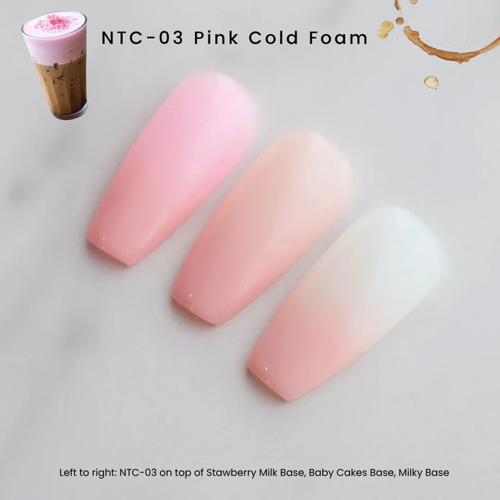 Nail Thoughts The Perfect Blend Ombré Cushion Gel  NTC-03 Pink Cold Foam