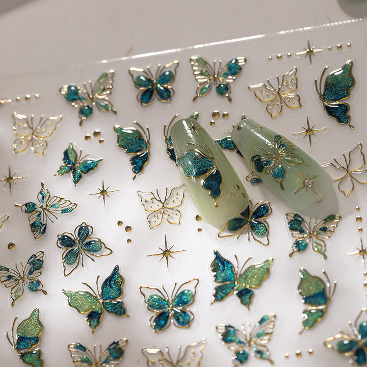 Tensor Nail Sticker - Butterfly