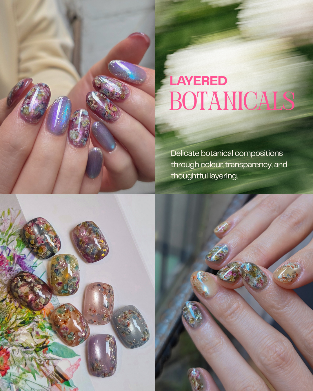 Layered Botanicals Nail Workshop - Saturday 8 August, 2026 | 1:30 - 4:00 pm