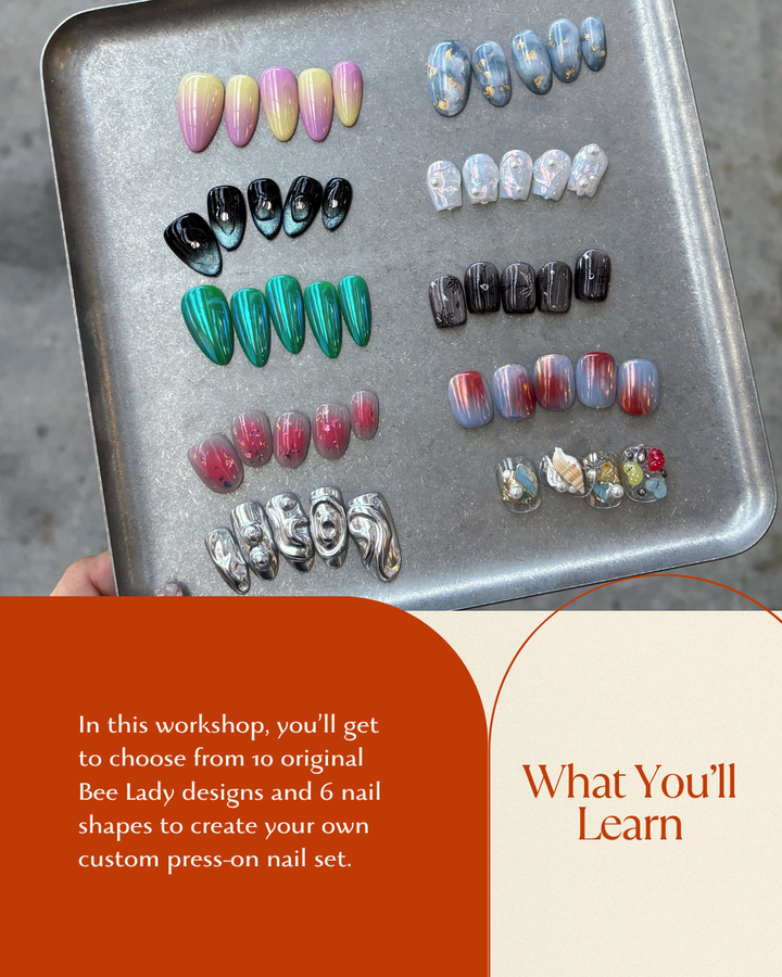 DIY Press-On Nail Workshop: The Holiday Gift Edit - 7 December 2025 (Sunday, 2:00–4:30 PM)