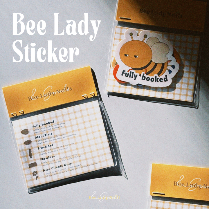 Bee Lady Sticker