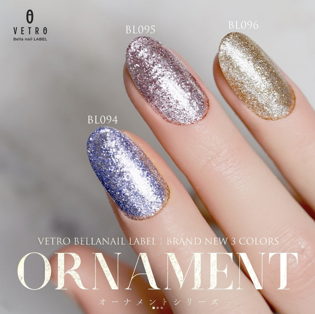 VETRO -Bella Nail Ornament Glitter Set- Limited Edition