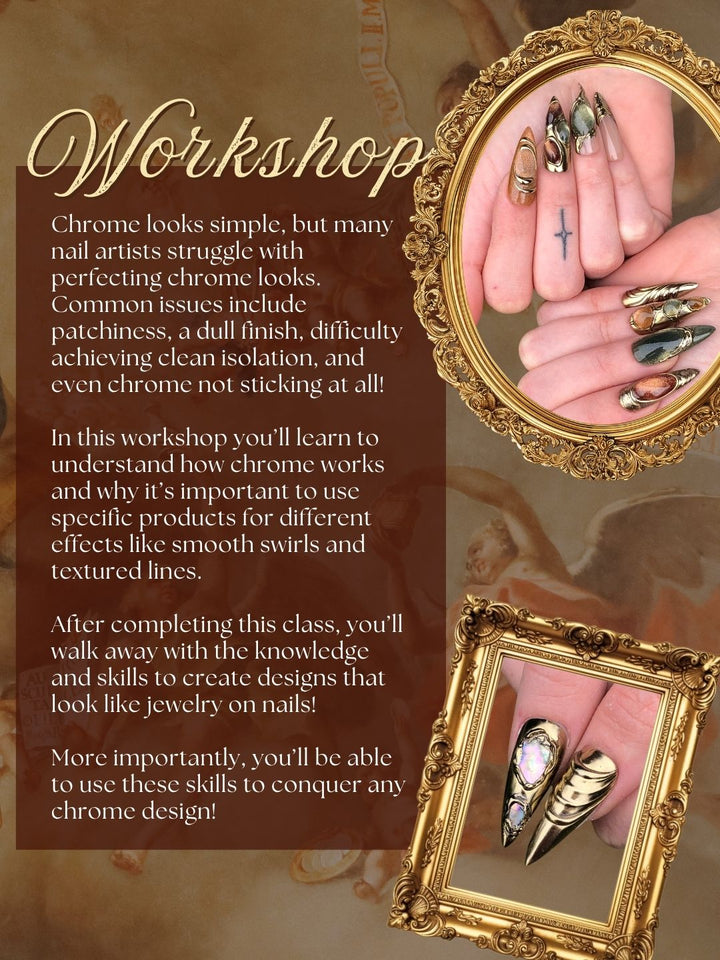 Gilded Nail Workshop - Saturday 10 October, 2026 | 1:30–4:00 PM