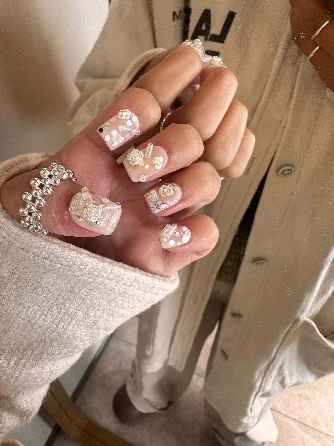 Xiao A - 12 Grid glitter set