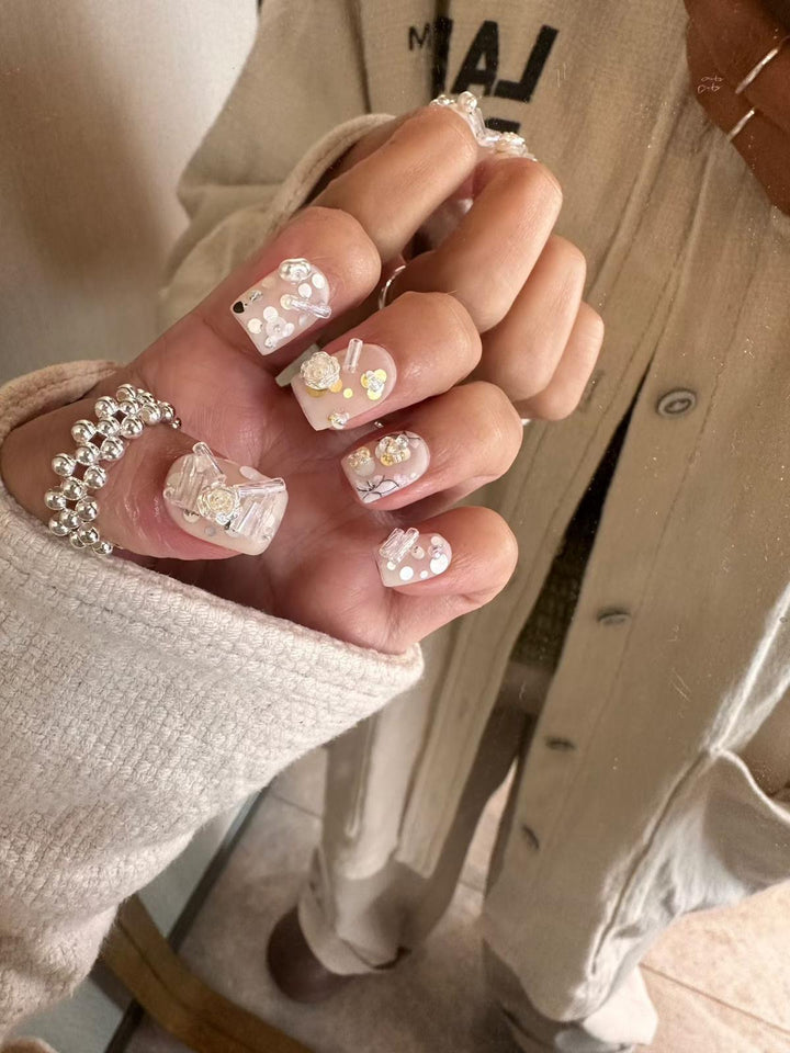 Xiao A - 12 Grid glitter set