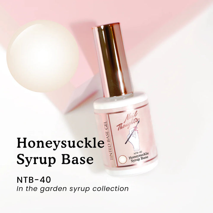 Nail Thoughts [NTB-40] Honeysuckle Syrup Base in bottle