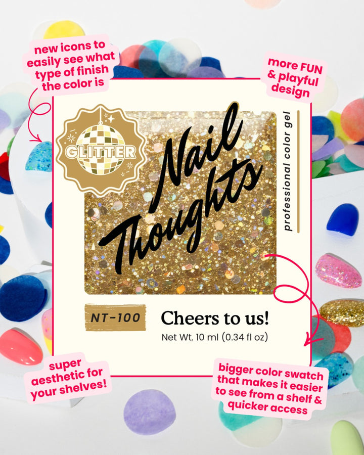 (Pre-Order) Nail Thoughts Celebration Collection NT-97 to NT-108