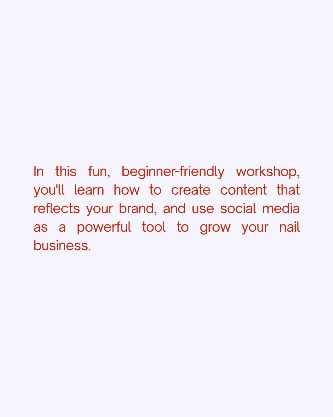 Content to Clients Nail Marketing Workshop - Saturday 22 August, 2026 | 12:00–1:00 PM