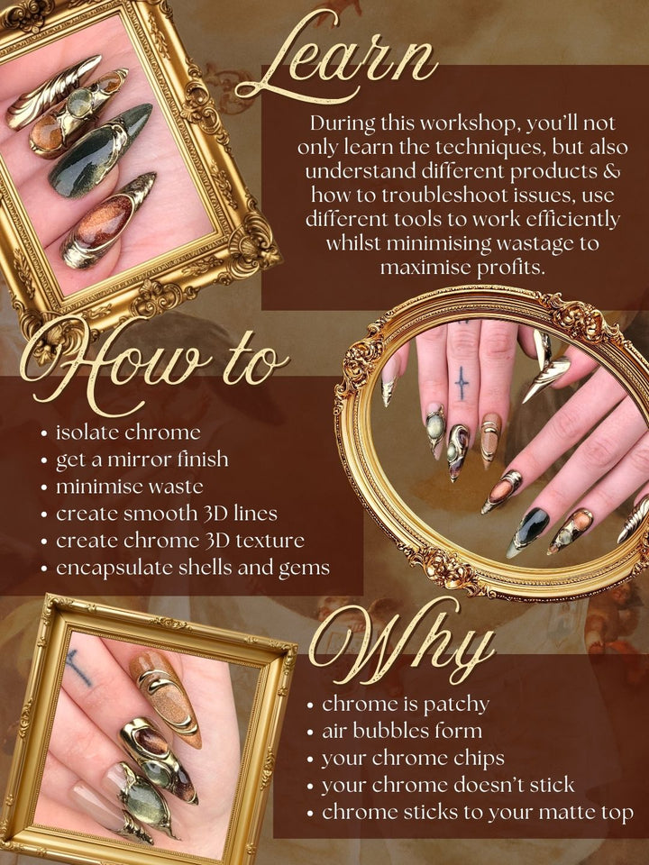 Gilded Nail Workshop - Saturday 10 October, 2026 | 1:30–4:00 PM
