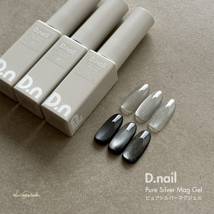 D.nail - Pure Silver Mag Gel - S