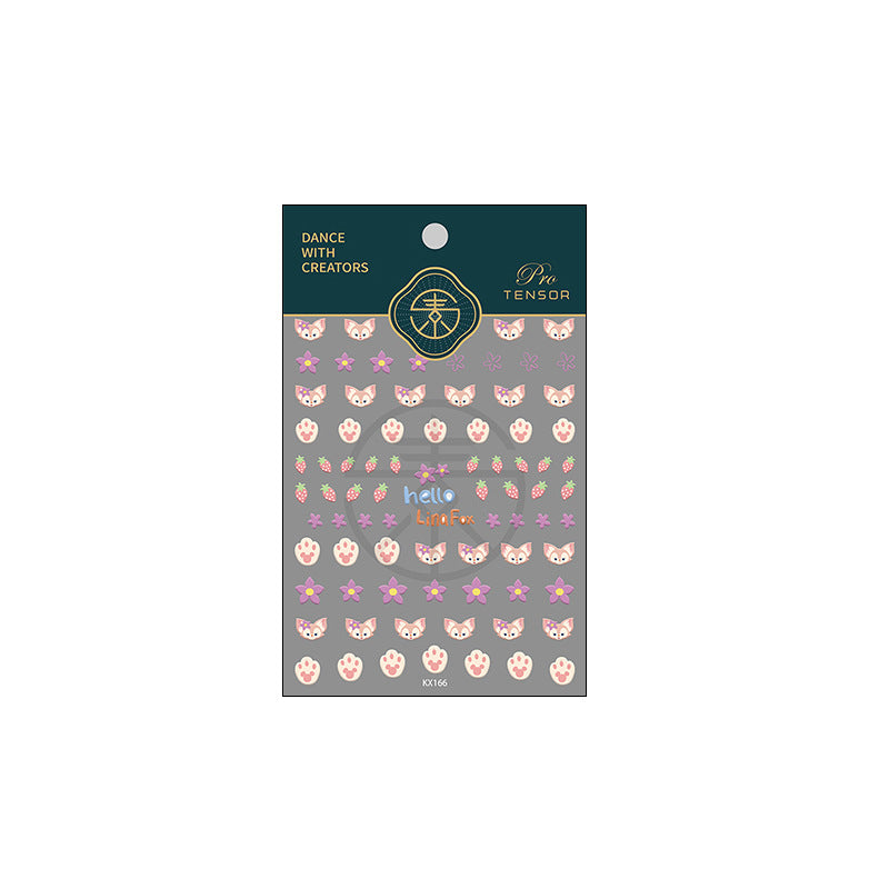 Tensor Nail Sticker - Cartoon 26
