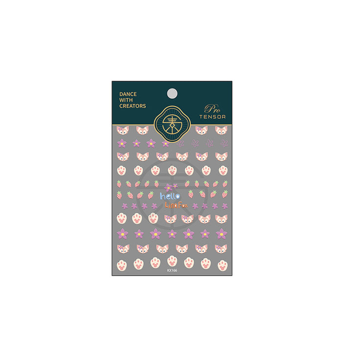 Tensor Nail Sticker - Cartoon 26