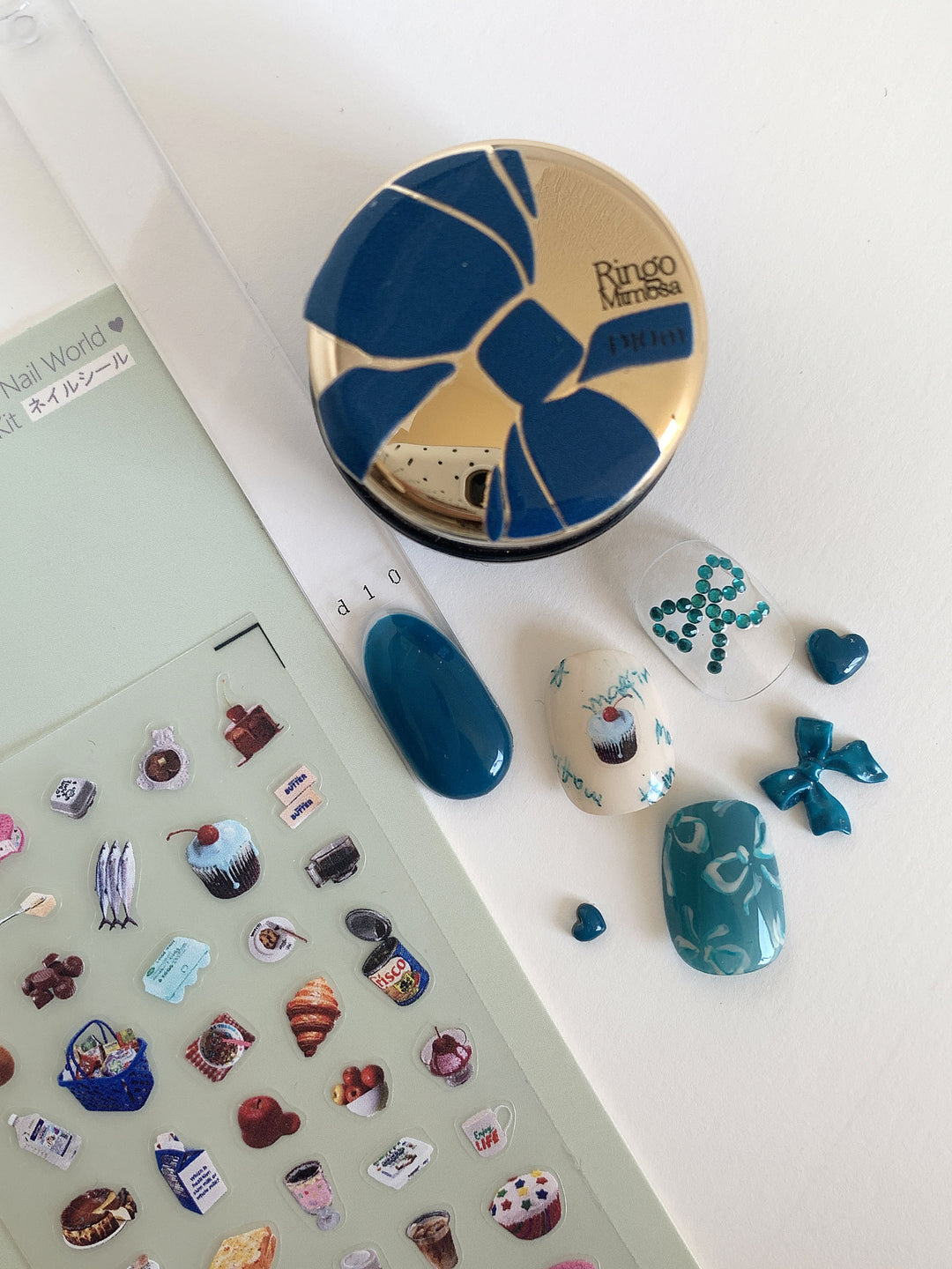 Ringo and Mimosa - Maru Ocean Blue (D10m)