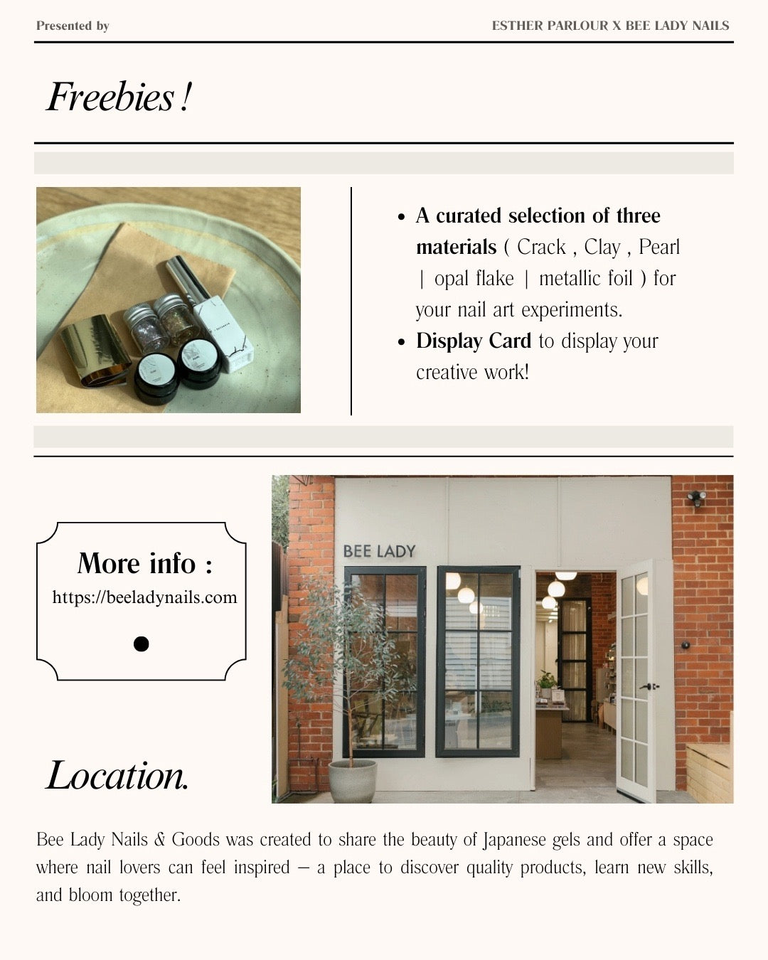 Where Mineral Rests… Nail Art Workshop -  Sunday 28 Dec 2025 · 11:00–2:00 PM