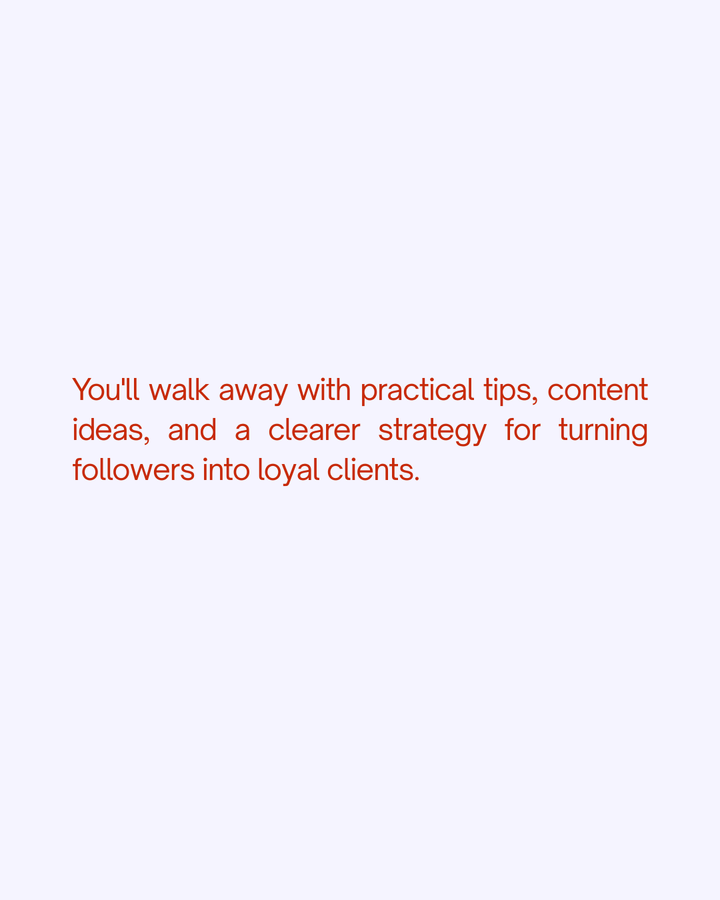 Content to Clients Nail Marketing Workshop - Saturday 22 August, 2026 | 12:00–1:00 PM