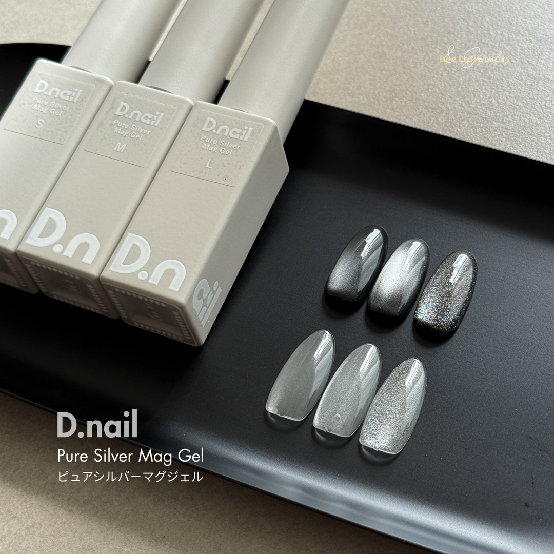 D.nail - Pure Silver Mag Gel - S