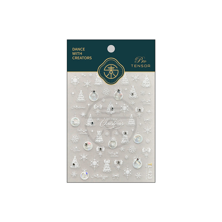 Tensor Nail Sticker - Christmas Type 2