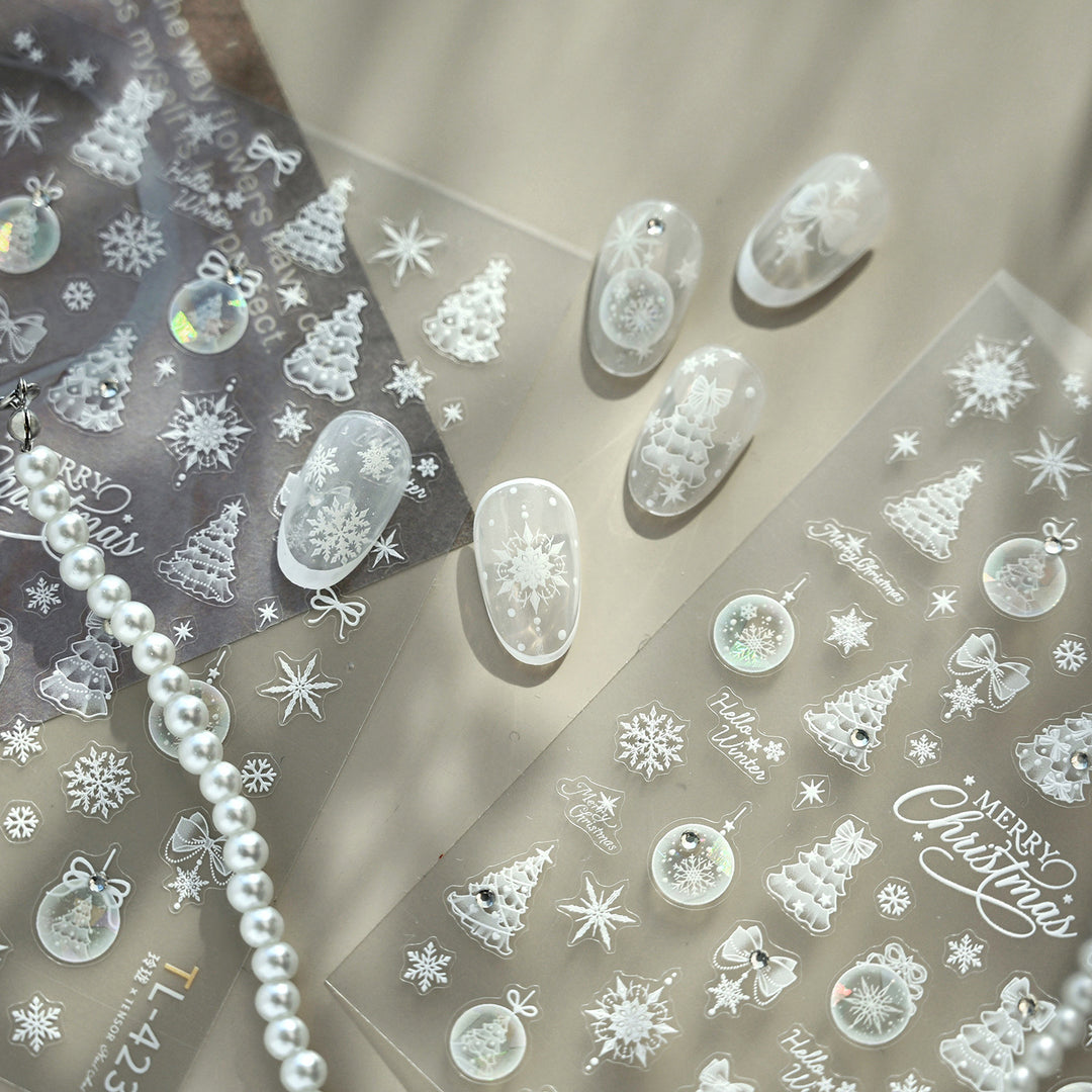 Tensor Nail Sticker - Christmas Type 2