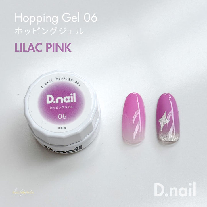 D.nail Hopping Gel - Easy Ombre 06 Lilac Pink