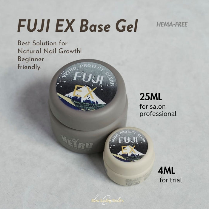 VETRO Fuji EX Base Gel - long gel wearing/ no sanding/ in-fill/ rebalance