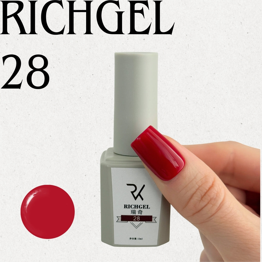 Rich Gel [RG-28] Colour Gel Polish 12ml