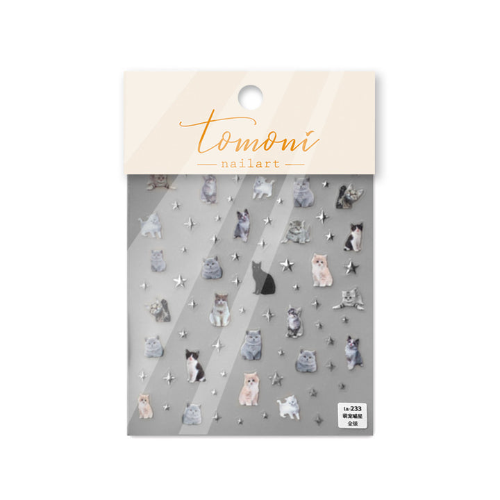 Tensor Nail Sticker - Cat 02