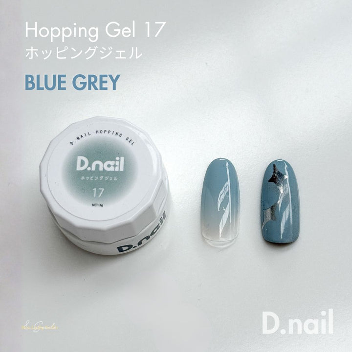 D.nail Hopping Gel - Easy Ombre 17 Blue Grey