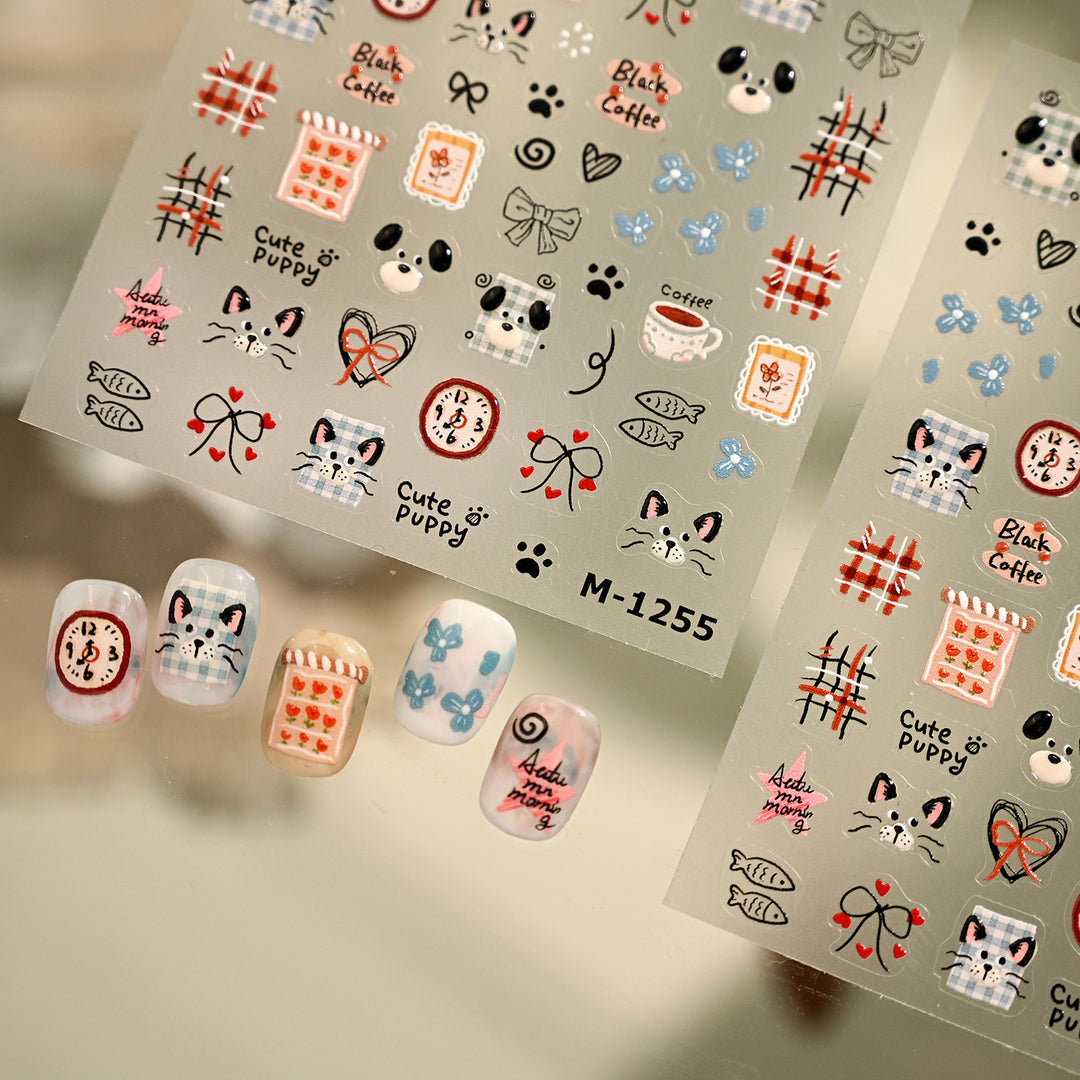 Tensor Nail Sticker - Cartoon 28