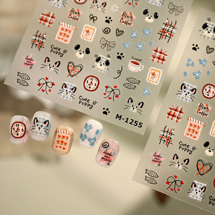 Tensor Nail Sticker - Cartoon 28