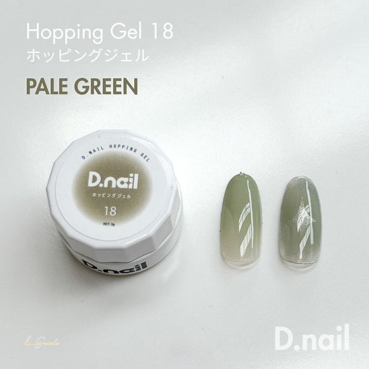 D.nail Hopping Gel - Easy Ombre 18 Pale Green