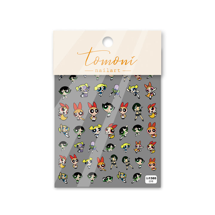 Tensor Nail Sticker - Cartoon 25