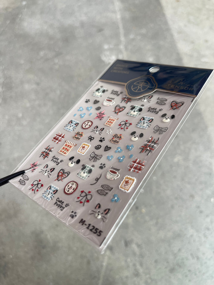 Tensor Nail Sticker - Cartoon 28