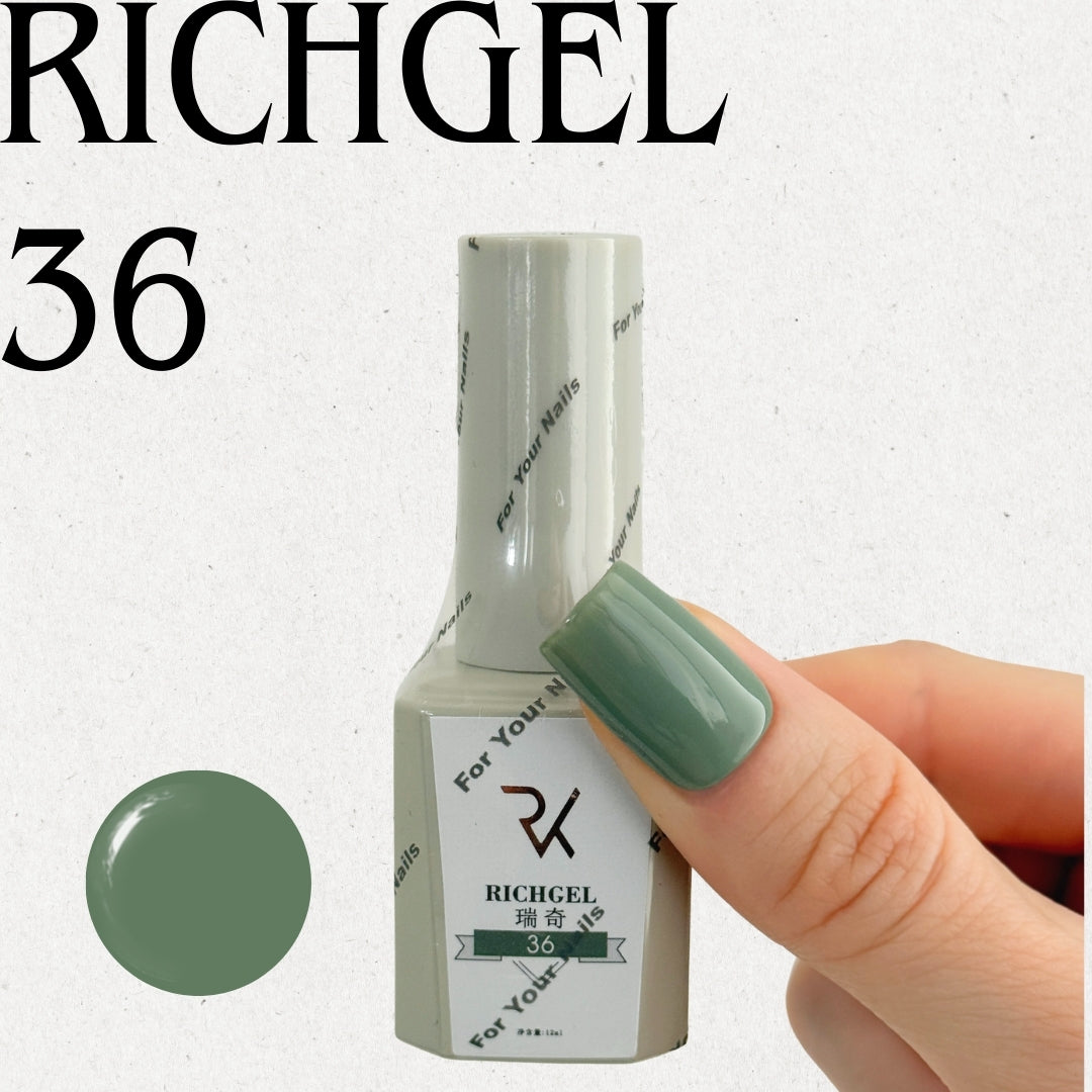 Rich Gel [RG-36] Colour Gel Polish 12ml