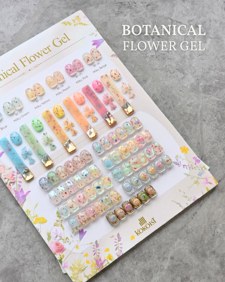 (Pre-Order) KOKOIST Botanical Flower Gel 6 Colours