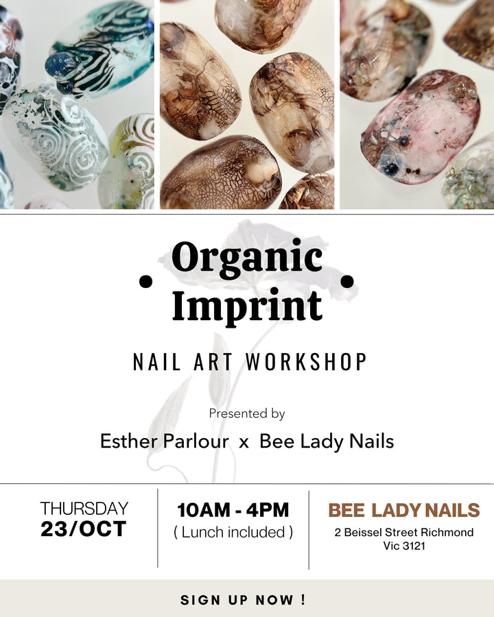 Organic Imprint - Nail Art Workshop by Esther.parlour - 23 Oct 2025 (Thursday, 10:00 am - 4:00 pm)