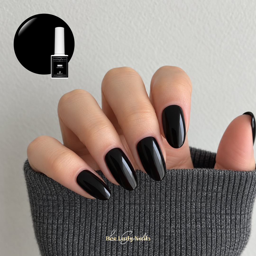 KOKOIST Bottle 'N Go Colour Gel BC-01 Solid Black