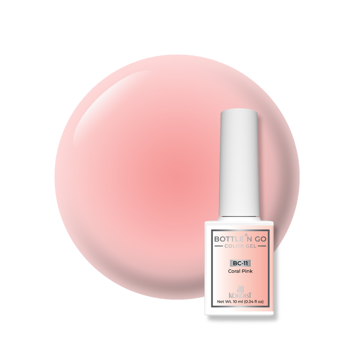 KOKOIST Bottle 'N Go Colour Gel BC-11 Coral Pink