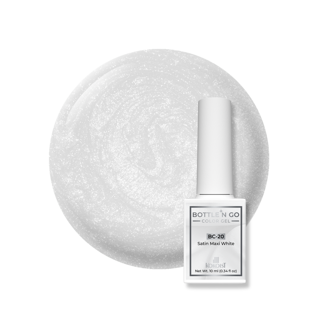 KOKOIST Bottle 'N Go Colour Gel BC-20 Satin Maxi White