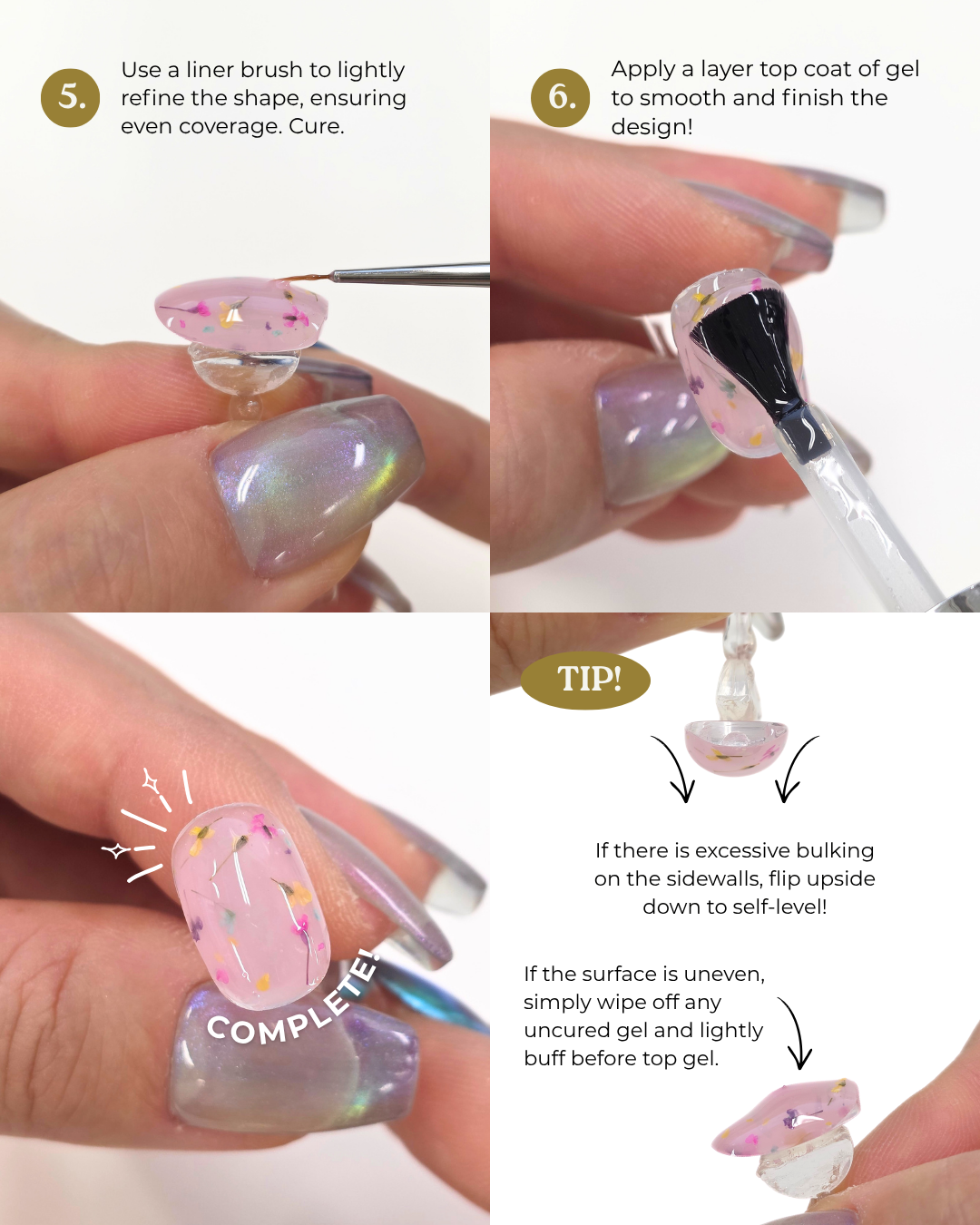 KOKOIST Botanical Flower Gel BF-01 Milky Blue